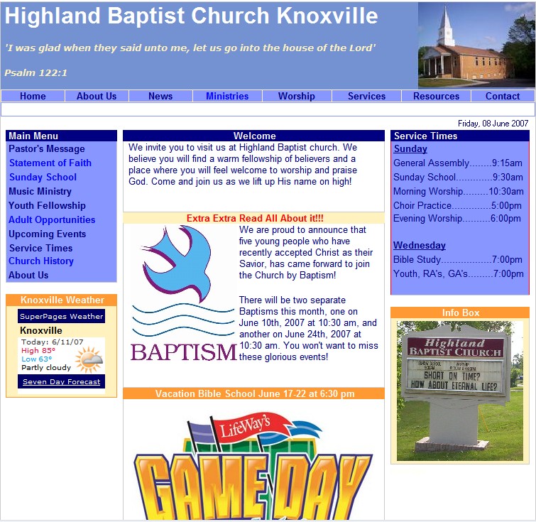 Highland Baptist Church Knoxville