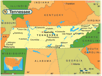 Click here for larger Tennessee map!